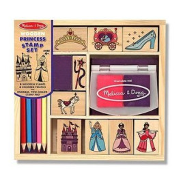 Melissa & Doug - Princess Stempelset