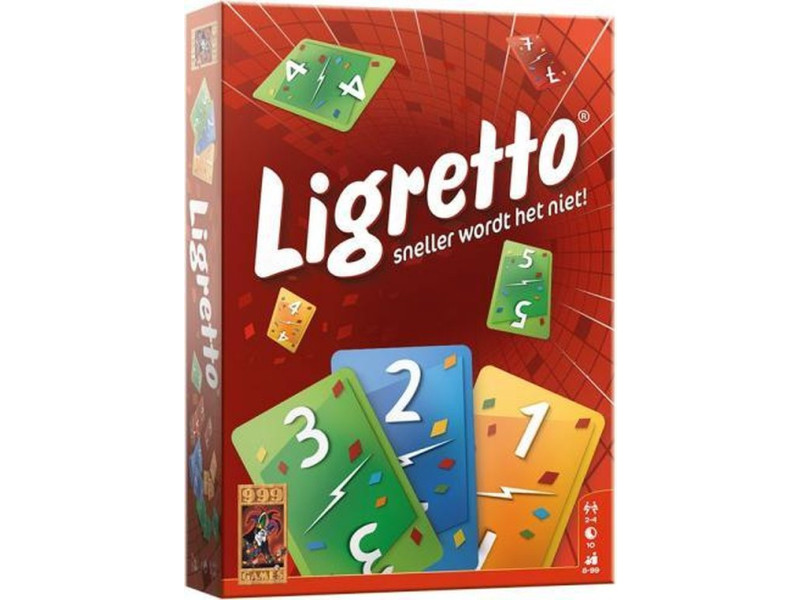 999 Games -Ligretto Rood -