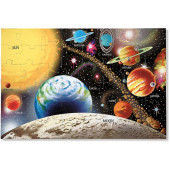 Melissa & Doug - Vloerpuzzel Zonnestelsel  (48 stukjes)