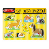 Melissa & Doug - Puzzel Met Geluiden - Huisdieren