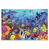 Melissa & Doug - Onderwater - Vloerpuzzel - 48 PC