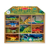Melissa & Doug -Speelfigurenset in Kabinet (9 dlg) - Dino's