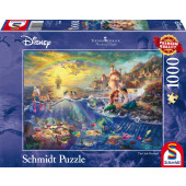 Thomas Kinkade - Disney Kleine Zeemeermin, Ariël - Puzzle (1000)