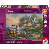 Thomas Kinkade - Disney Mickey & Minnie - Puzzle (1000)