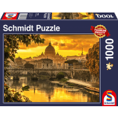 Schmidt - Gouden Licht Boven Rome (1000) - Puzzel