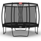 BERG Champion Regular Trampoline 430 Zwart + Safety Net DLX XL