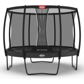 BERG Elite Regular Trampoline Grijs 330 + Safety Net Deluxe