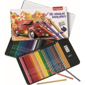 Bruynzeel - 60-delig kleurblik met potloden, gum en slijper