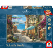 Schmidt - Café aan de Italiaanse Rivièra (1000) - Puzzel