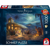 Schmidt - Spirit De Kerststal (1000) - Puzzel